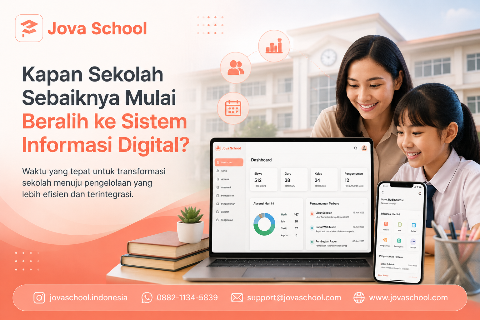 Kapan Sekolah Sebaiknya Mulai Beralih ke Sistem Informasi Digital?