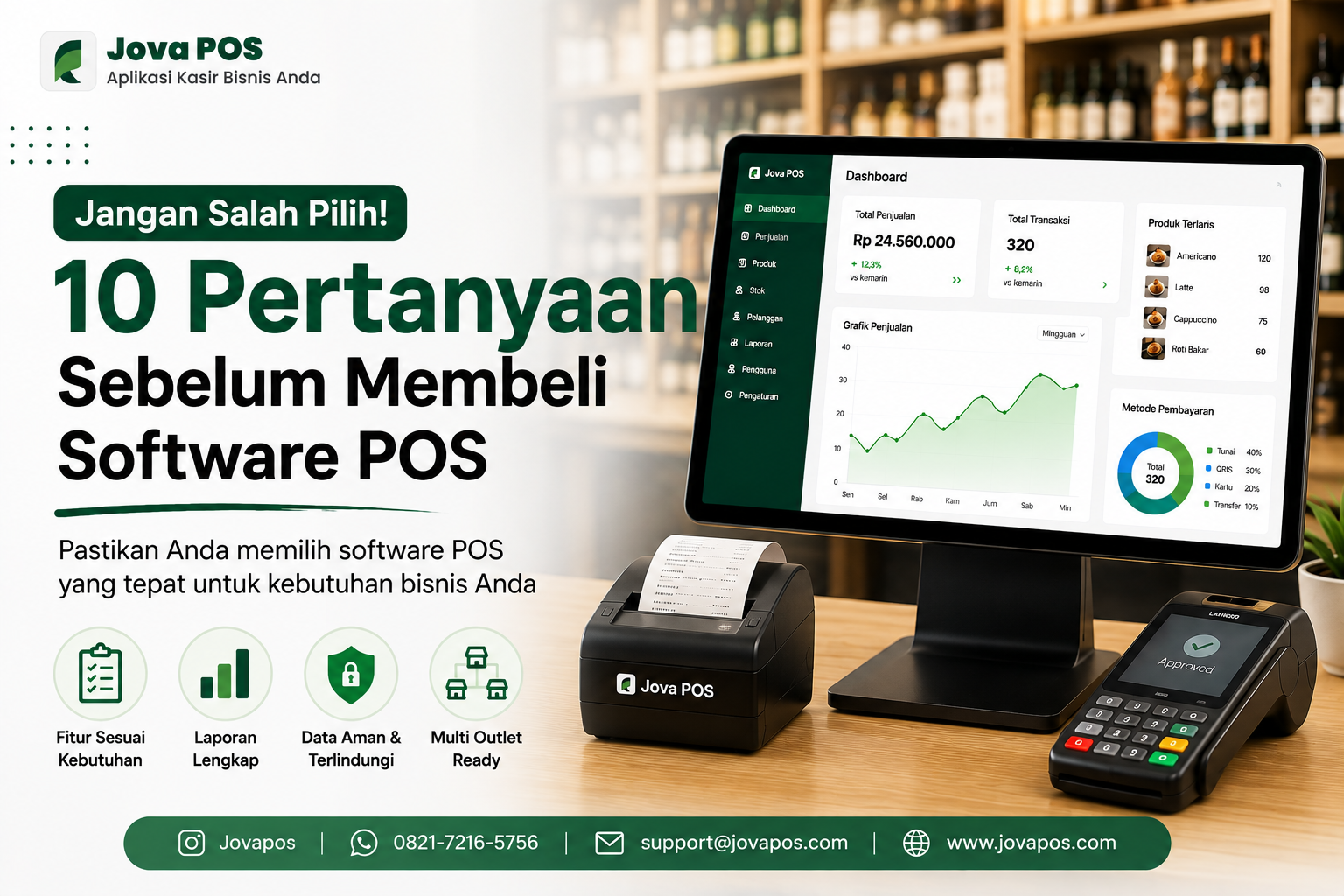Jangan Salah Pilih! 10 Pertanyaan Sebelum Membeli Software POS