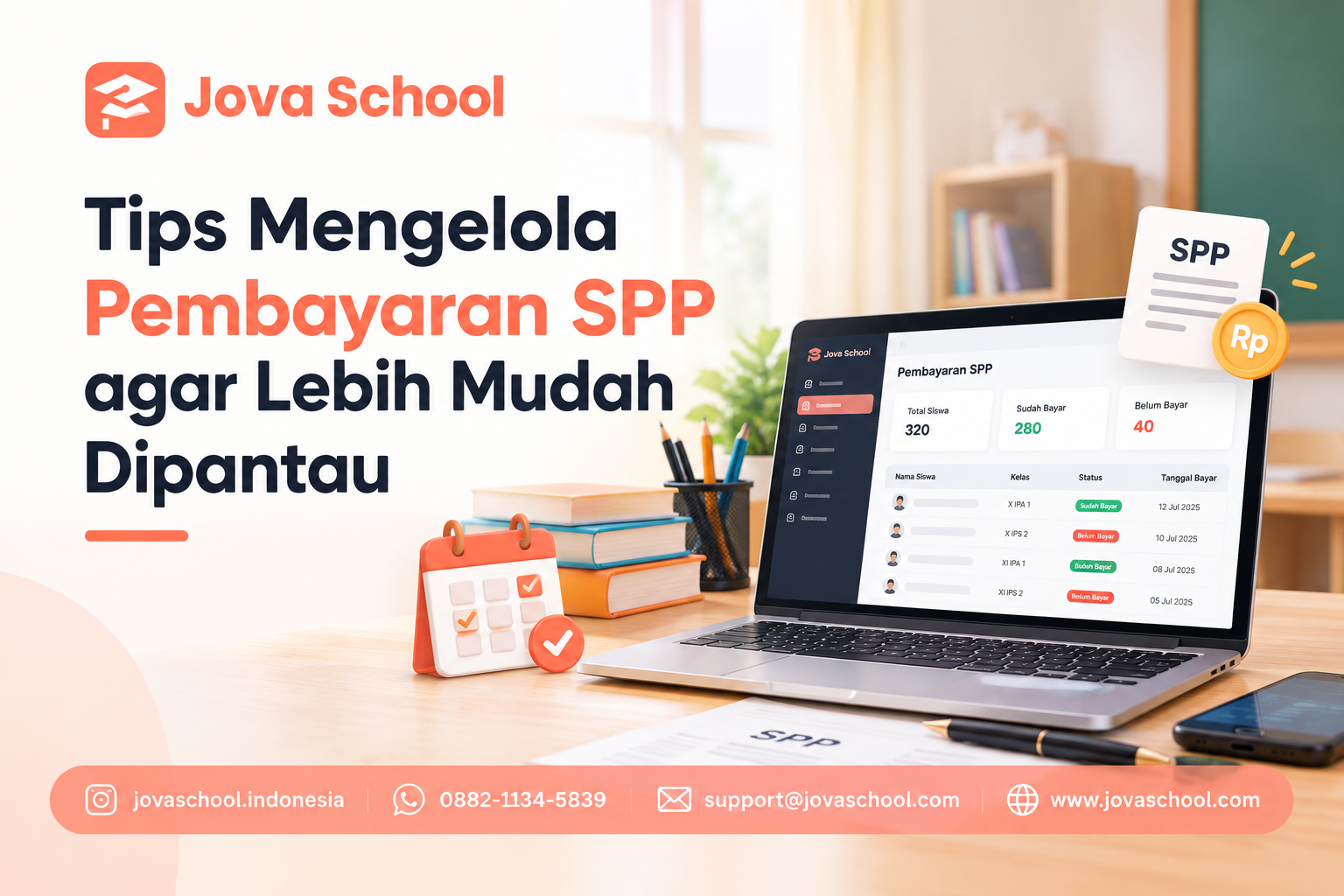 Tips Mengelola Pembayaran SPP agar Lebih Mudah Dipantau