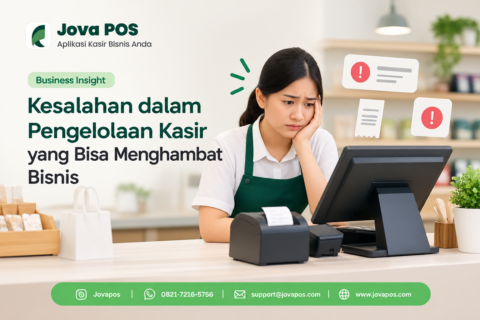 Kesalahan dalam Pengelolaan Kasir yang Bisa Menghambat Bisnis